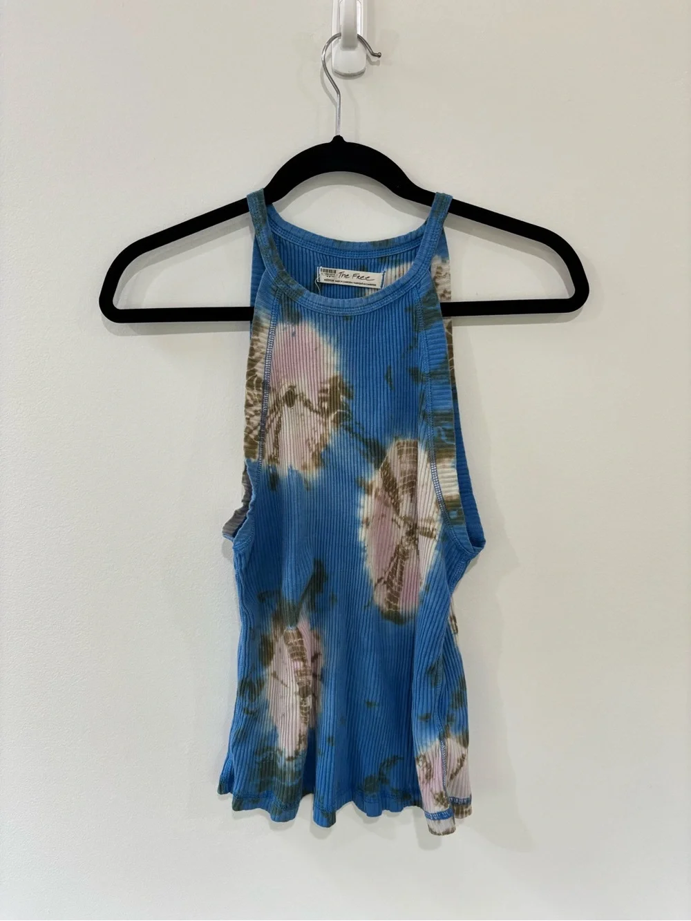 Free People Toe Dye Ribbed Easy Breezy Tank